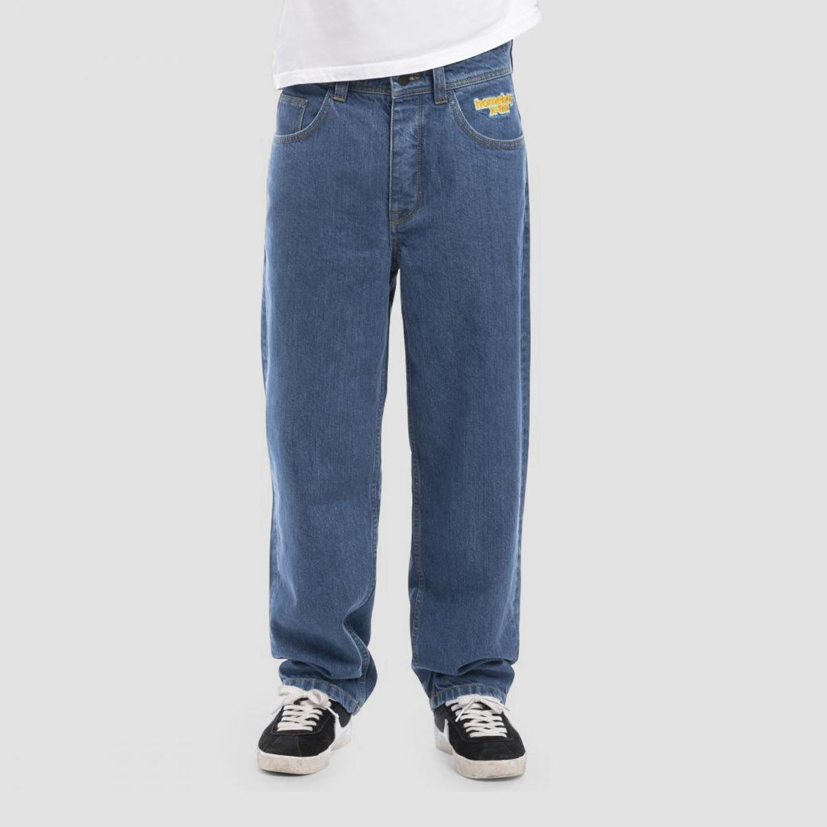 Homeboy X-tra BAGGY Jeans Washed Blue