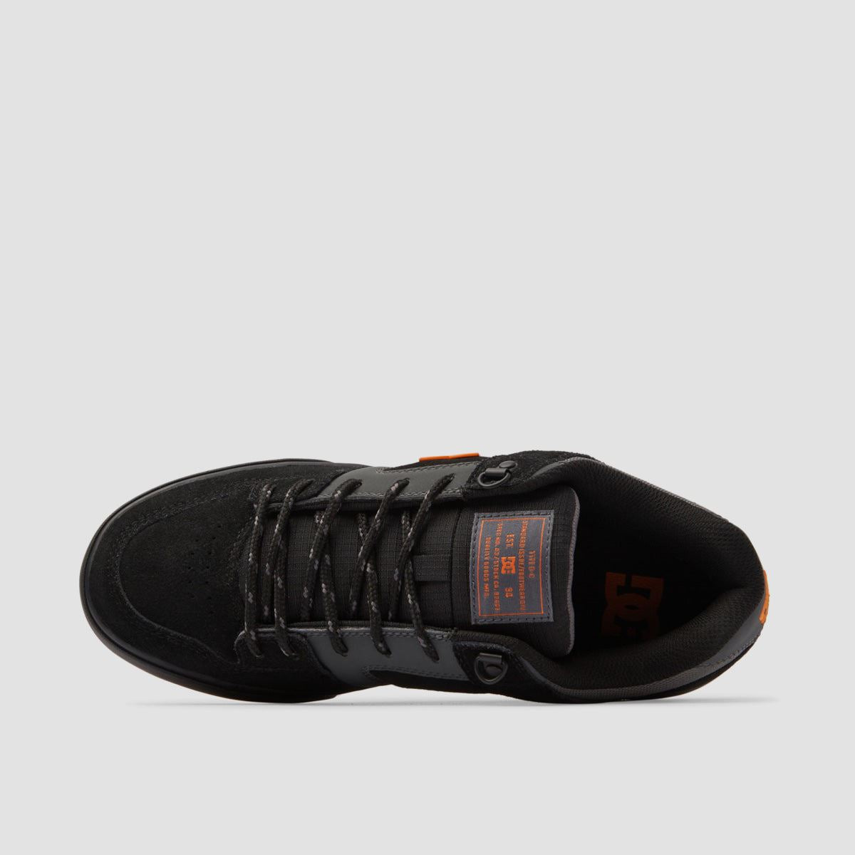 DC Pure WNT Shoes - Grey/Black/Orange