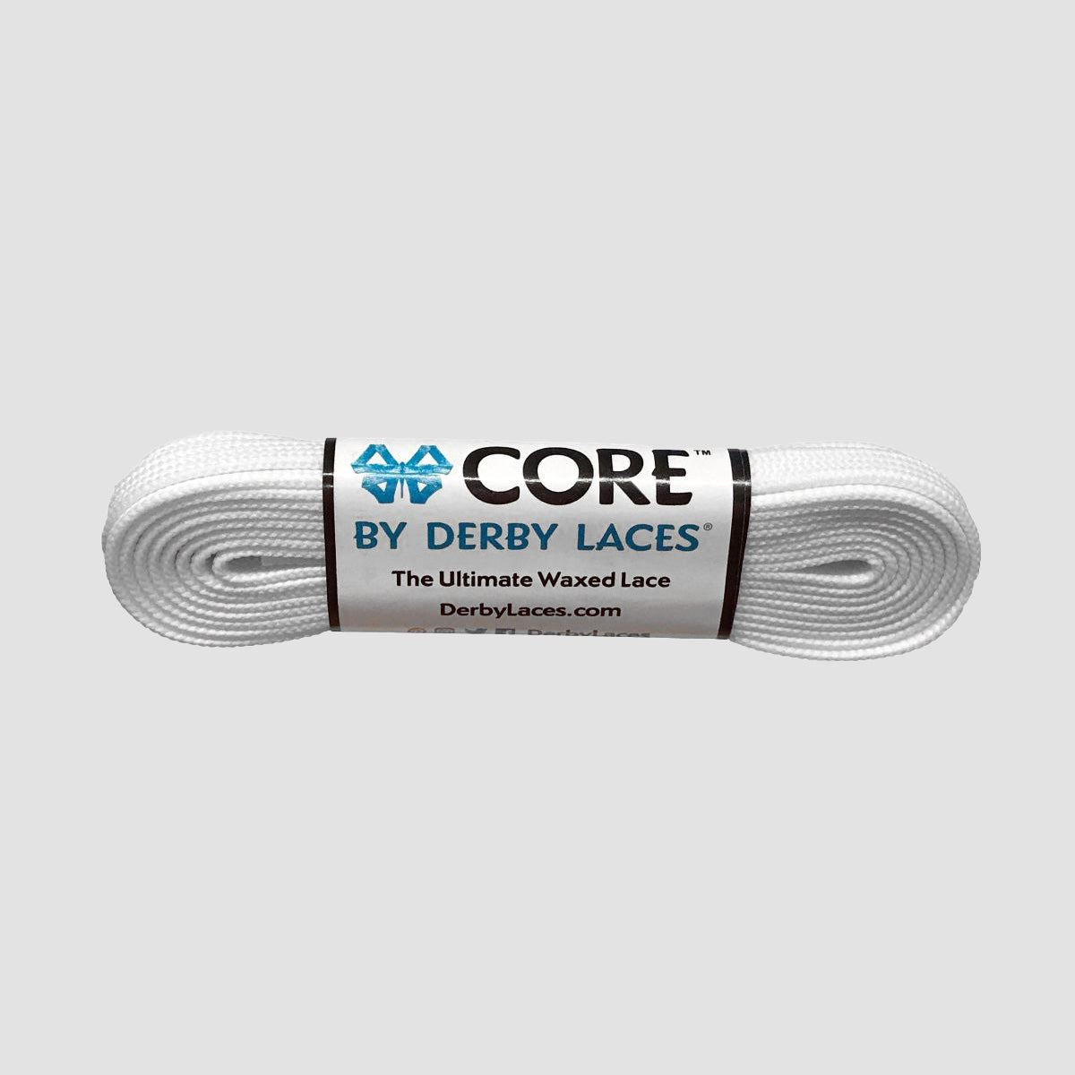 Derby Laces CORE 6mm 274cm Boot/Skate Laces White