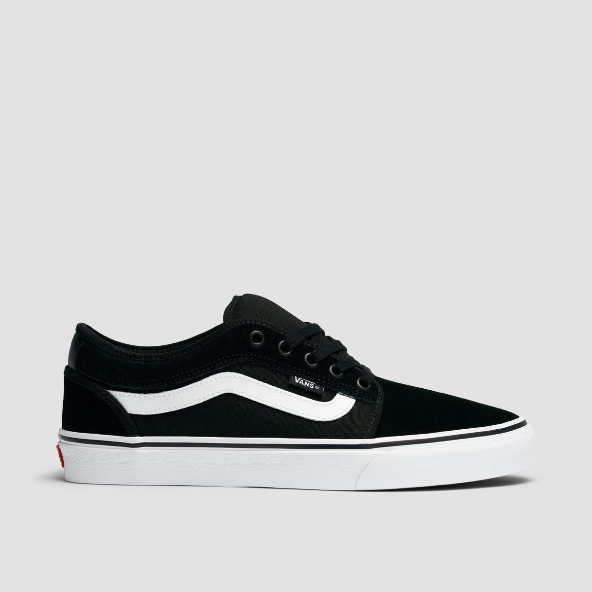 Vans Chukka Sidestripe Shoes - Black/White