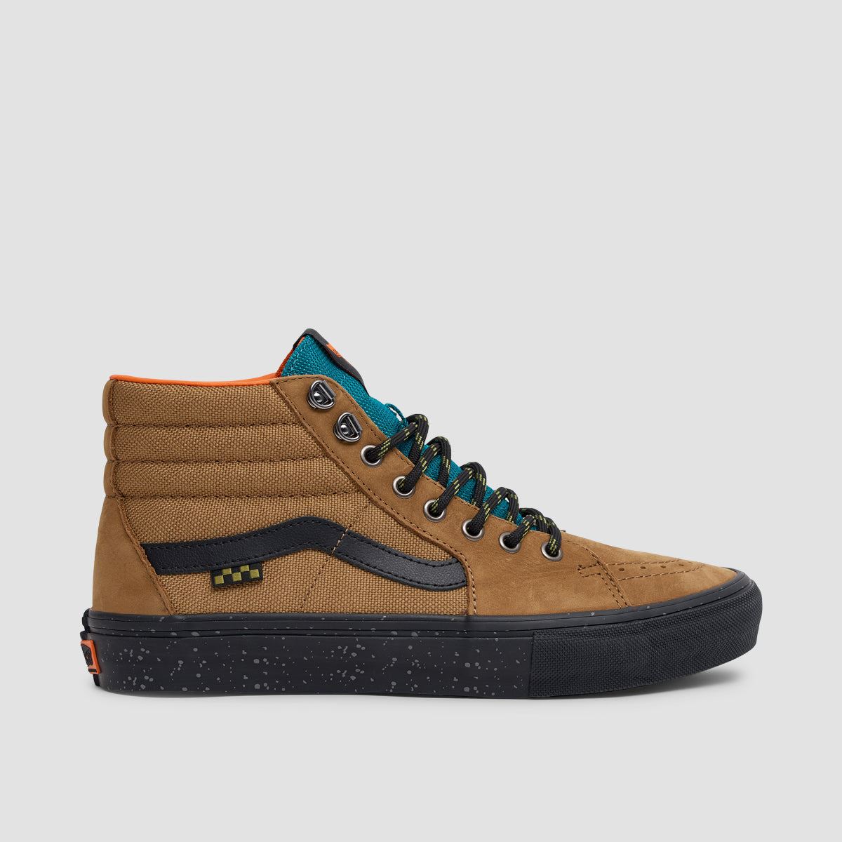 Vans Skate Sk8-Hi Shoes - Outdoor Brown/Black