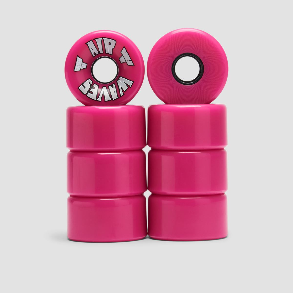 Air Waves USA 78a Quad Wheels x8 Magenta 65mm