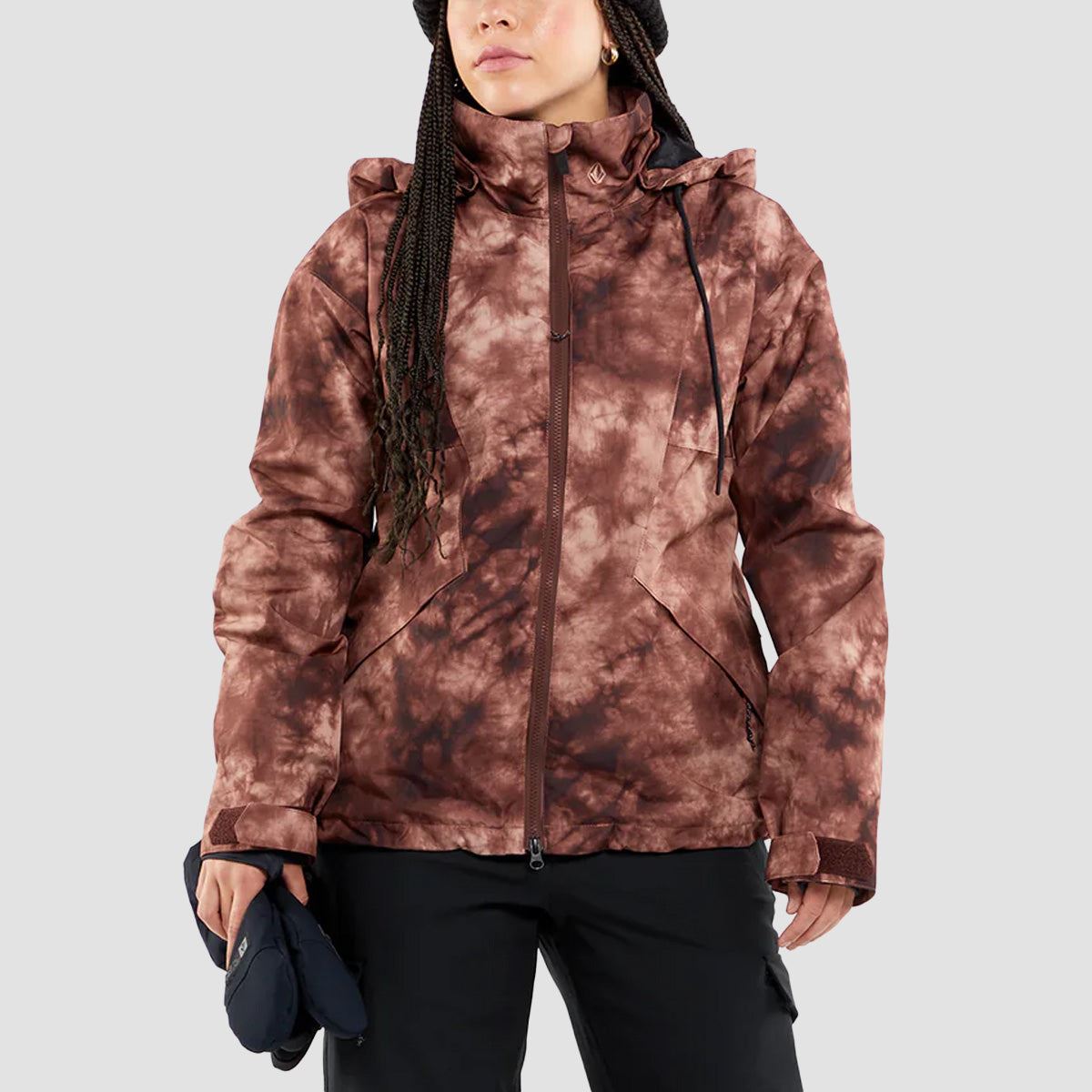 Volcom Kimball Snow Jacket Pink Salt Wash - Womens