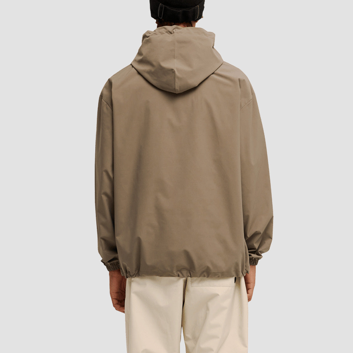 DC Aerahood DWR Pullover Windbreaker Jacket Morel