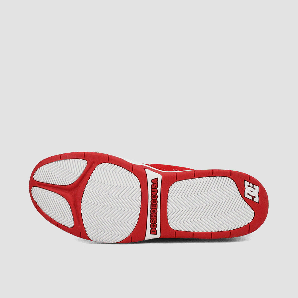 DC Ascend LE Shoes - Red/White