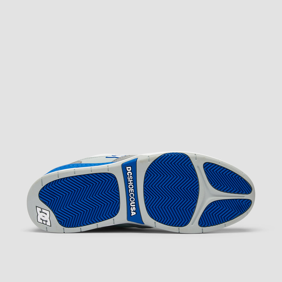 DC Ascend Shoes - White/Grey/Blue