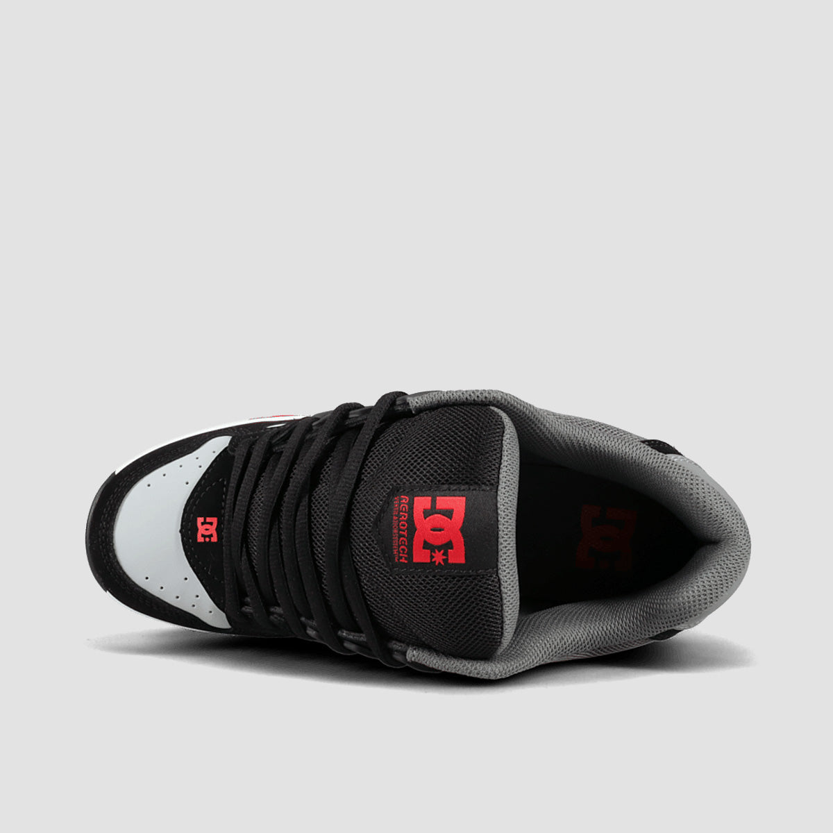 DC AT-2 Shoes - Black/Grey/Red