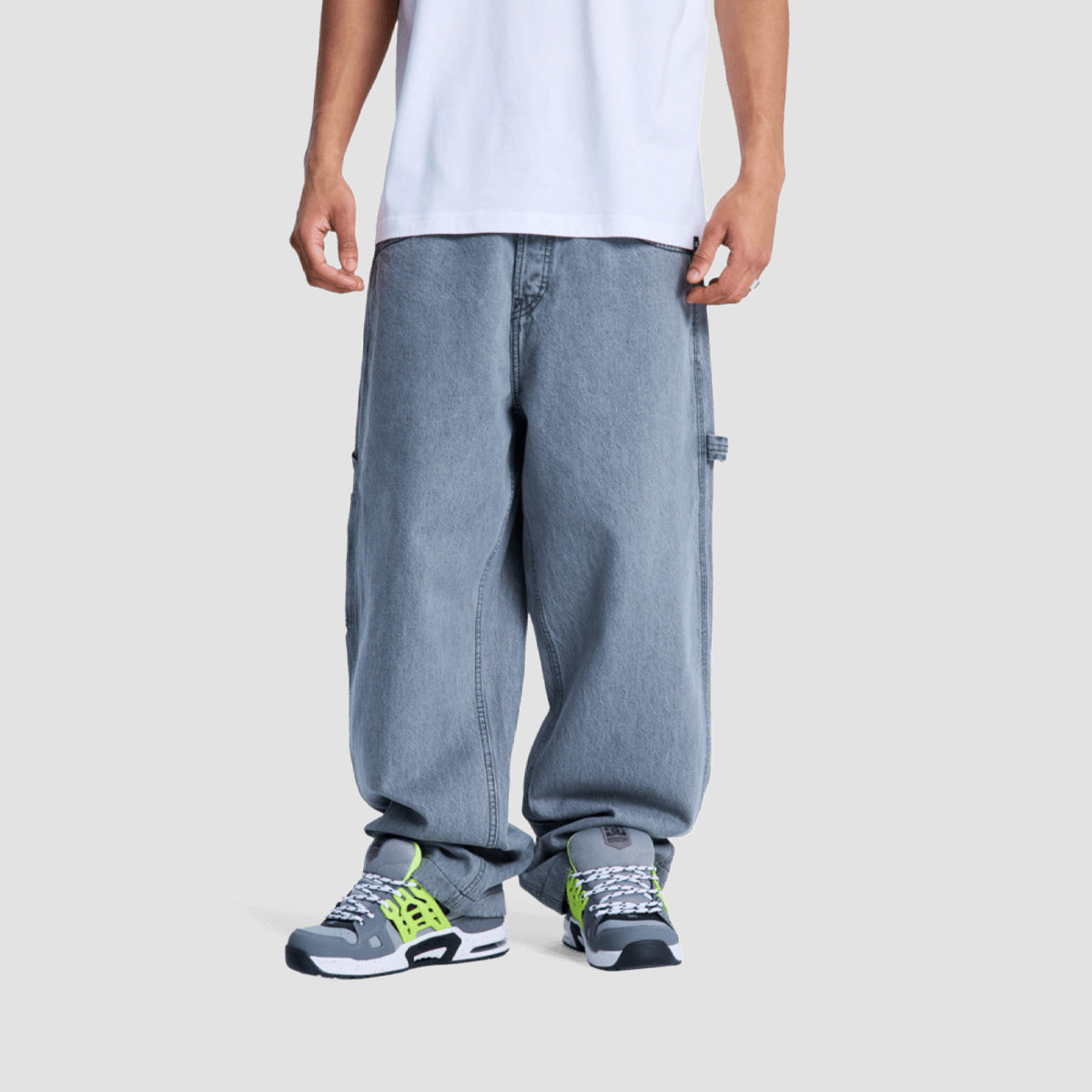 DC Baggy Carpenter Jeans Medium Grey