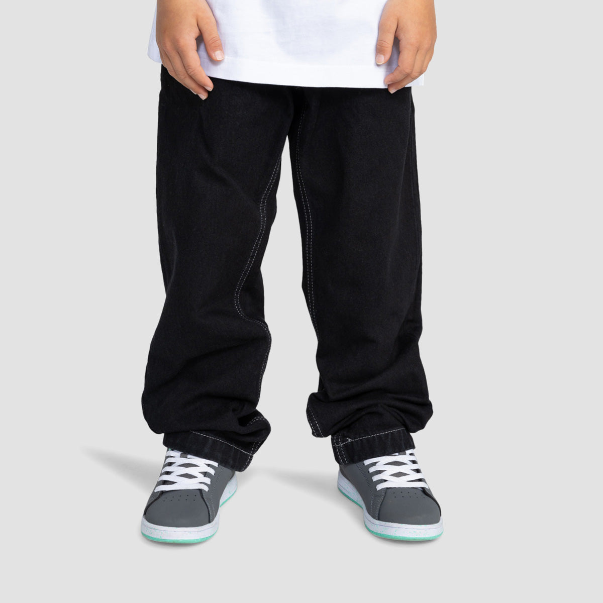 DC Baggy Fit Jeans Black Tint - Kids