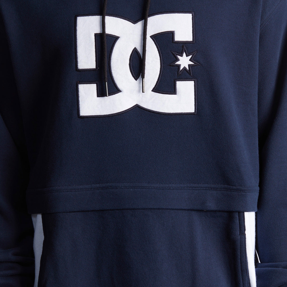 DC Bandwidth Pullover Hoodie Navy Blazer