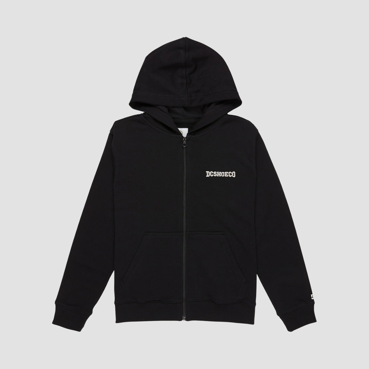 DC Baseline Zip Hoodie Black - Kids