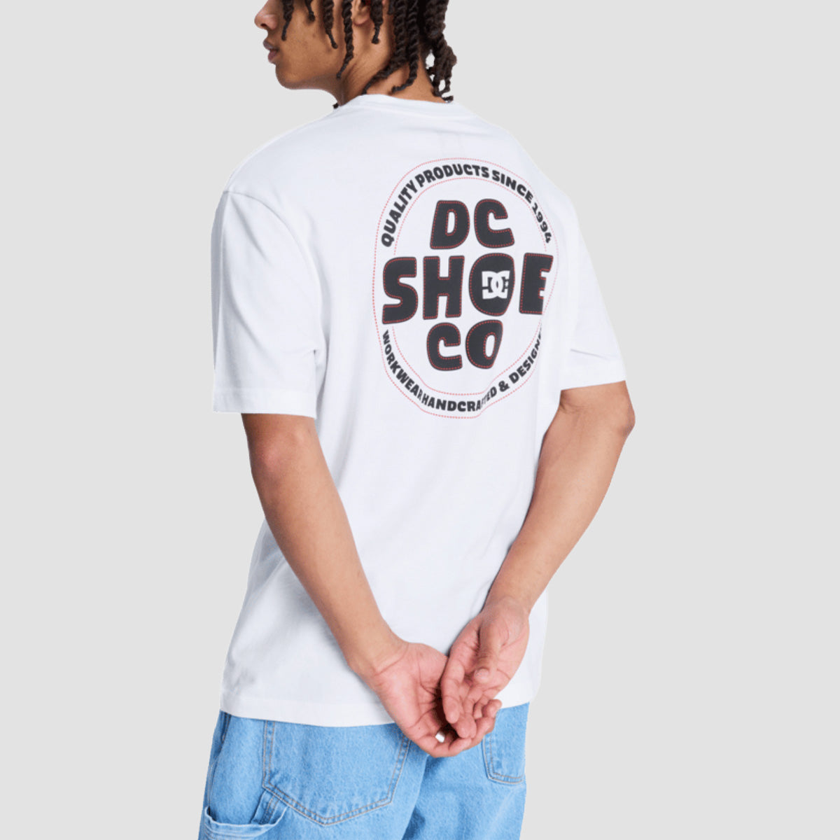 DC Blow Up T-Shirt White
