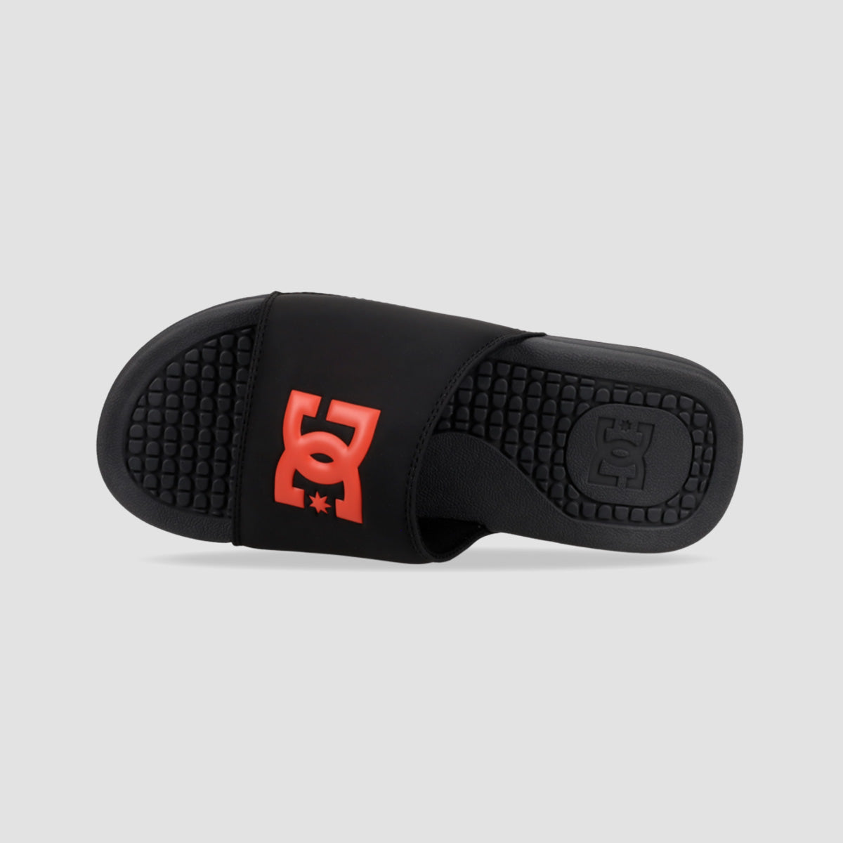 DC Bolsa Slide Sandals - Black/Grey/Red