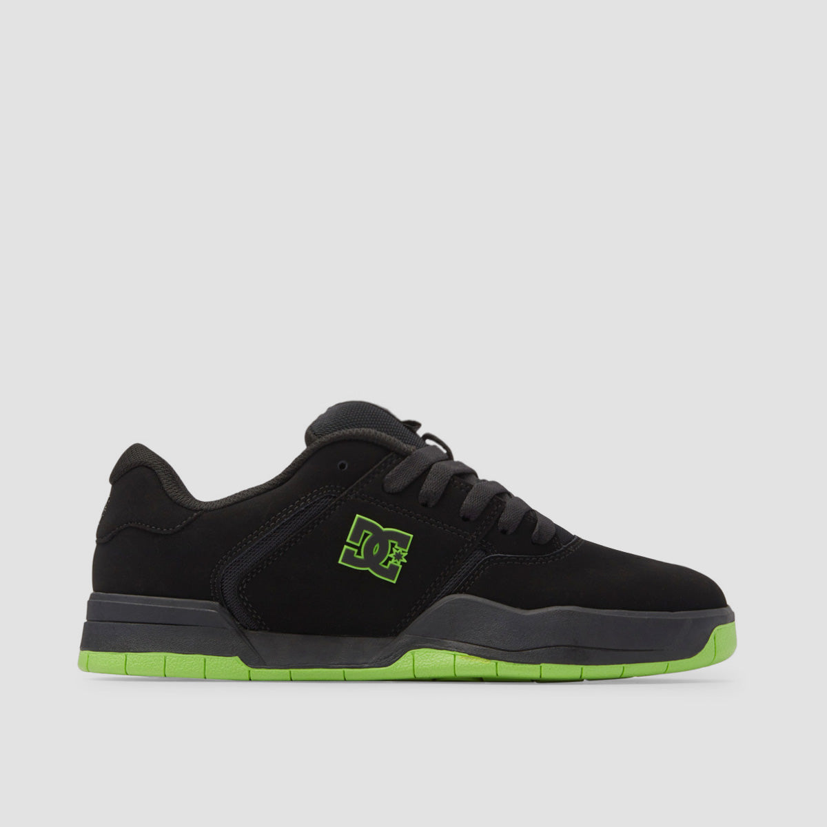 DC Central Shoes - Black/Lime Green