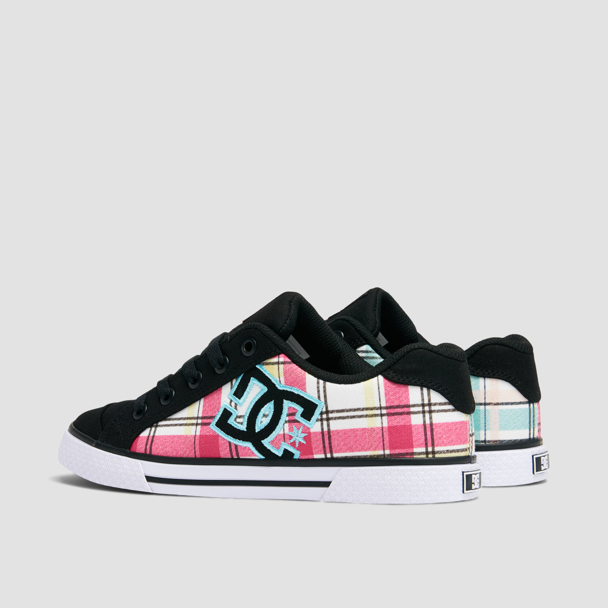 DC Chelsea Shoes - Grunge Plaid - Womens