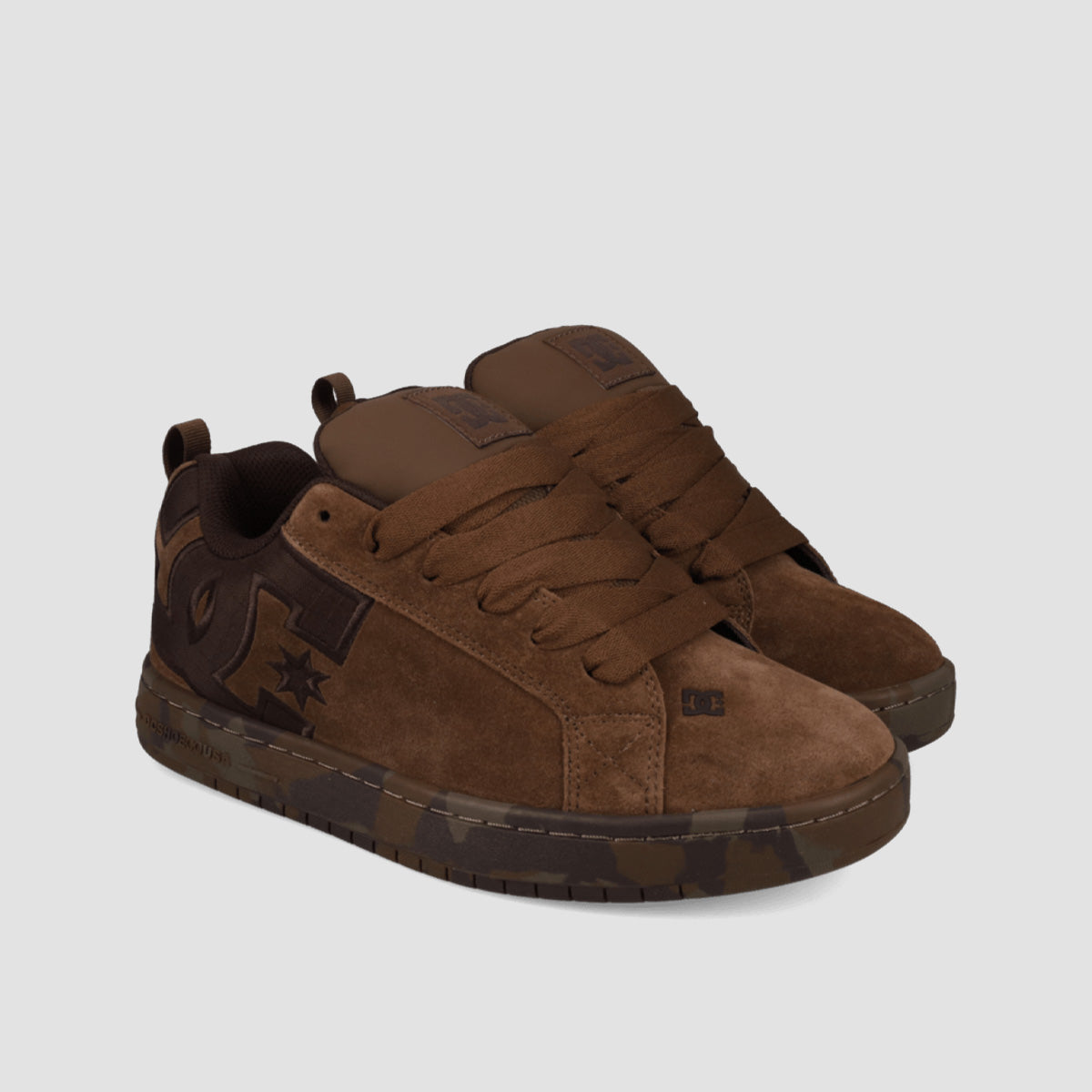 DC Court Graffik SE Shoes - Brown/Brown