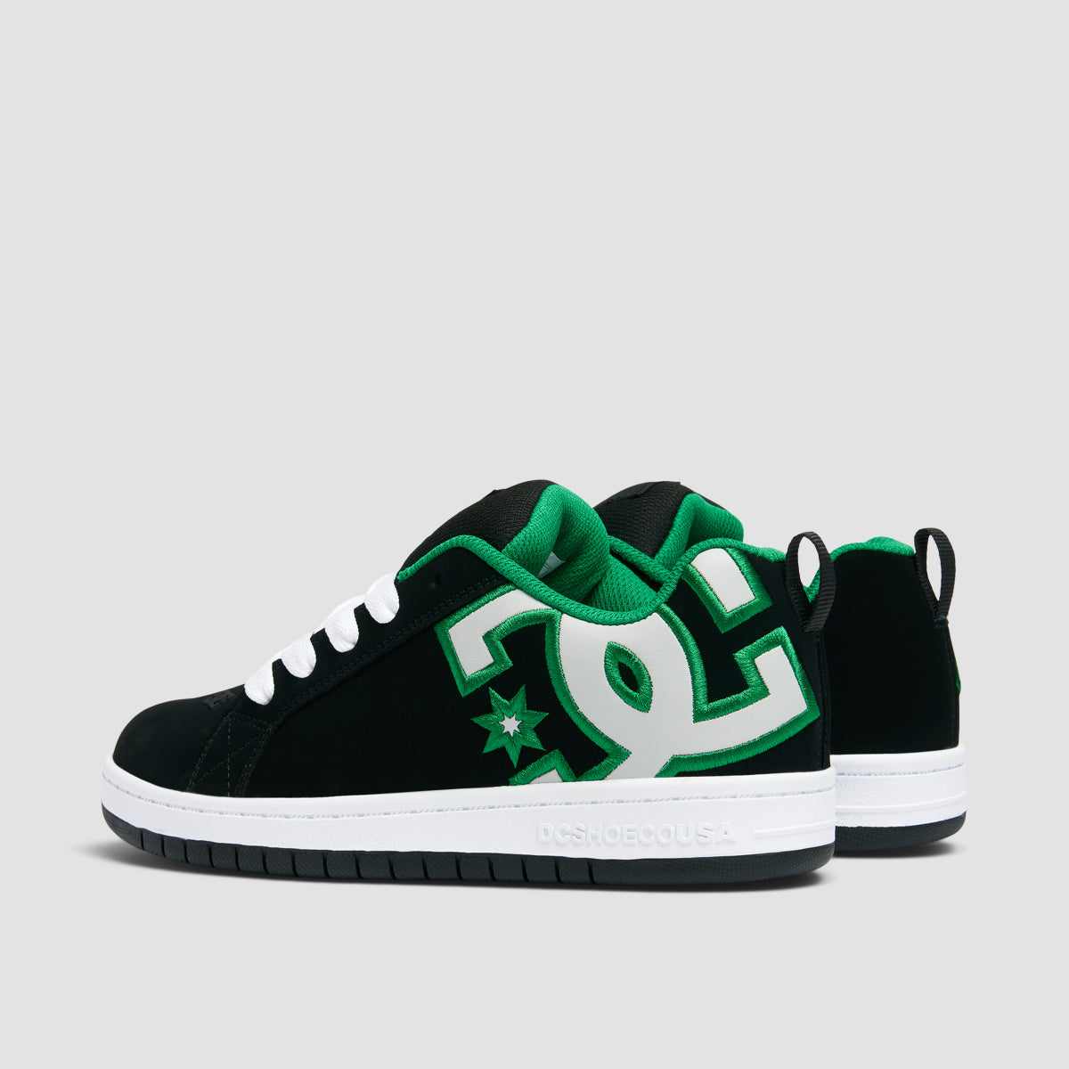 DC Court Graffik Shoes - Black/Kelly Green - Kids