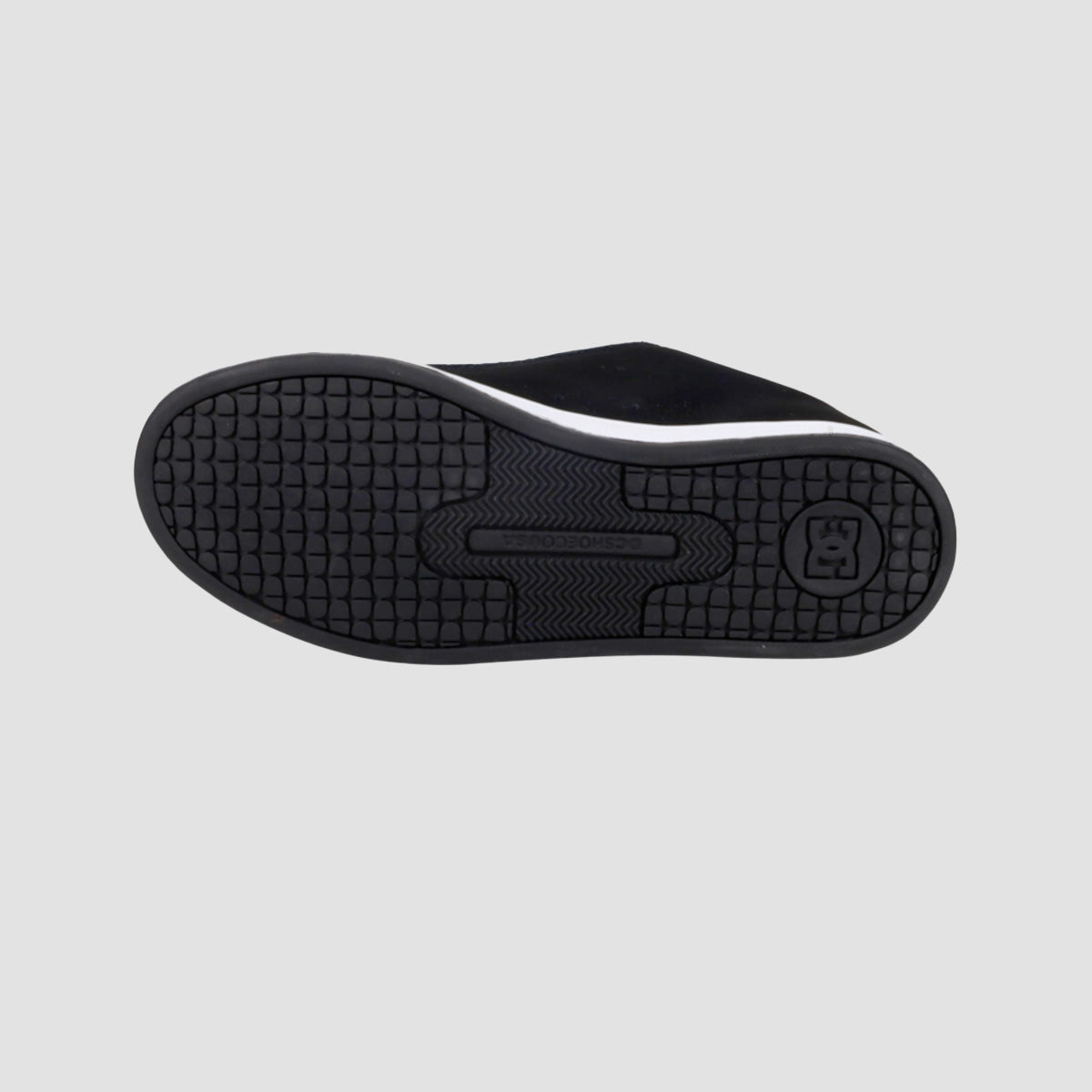 DC Court Graffik Shoes - Black/White Print - Womens