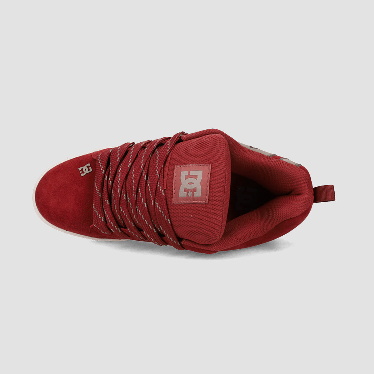DC Court Graffik Shoes - Brick Red/Warm Taupe