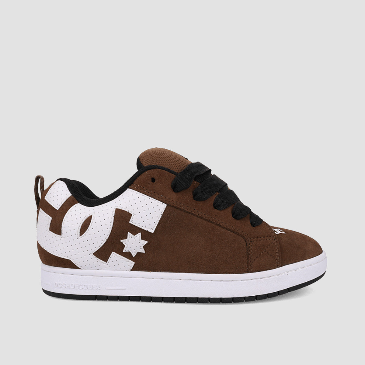 DC Court Graffik Shoes - Brown/White