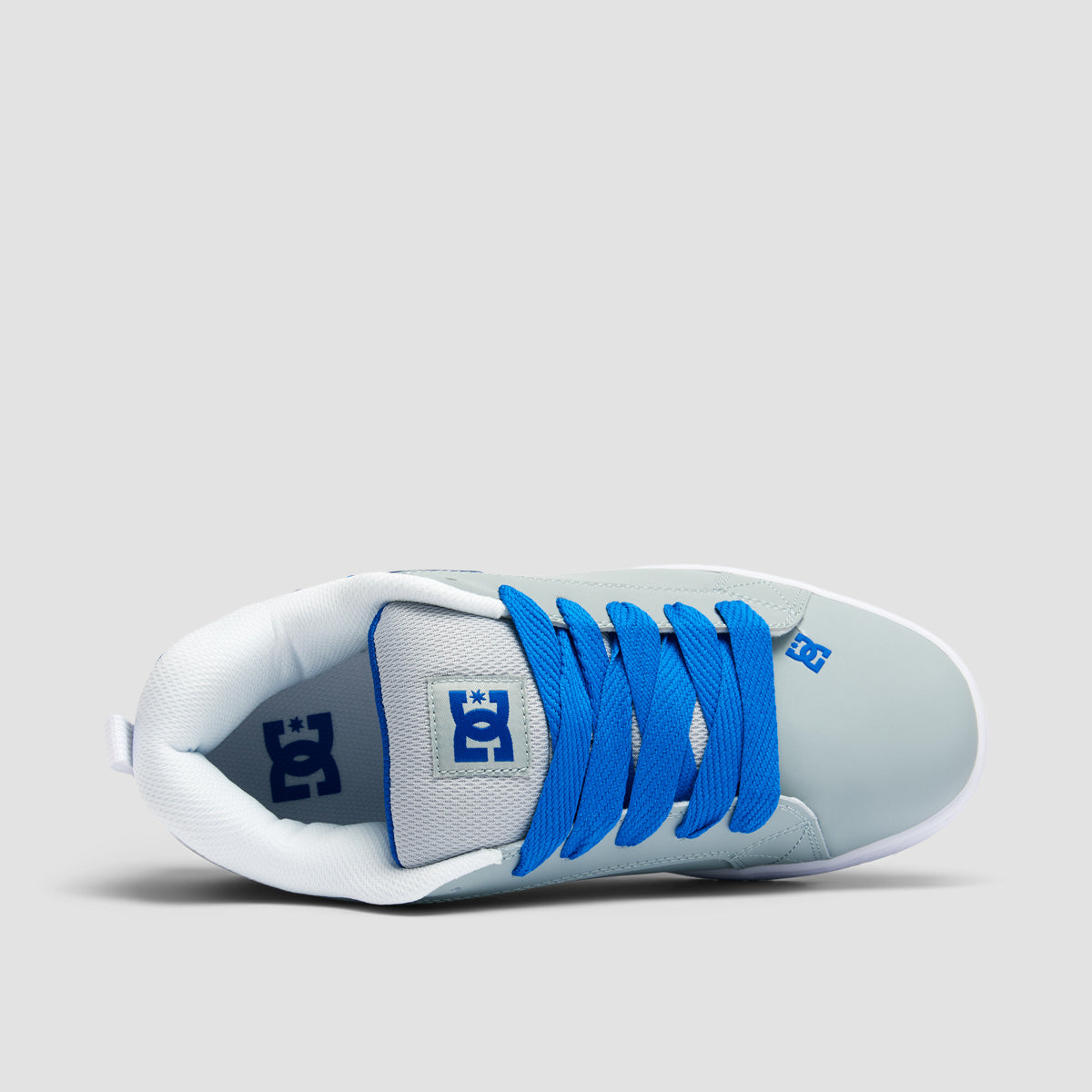 DC Court Graffik Shoes - Grey/Blue/White