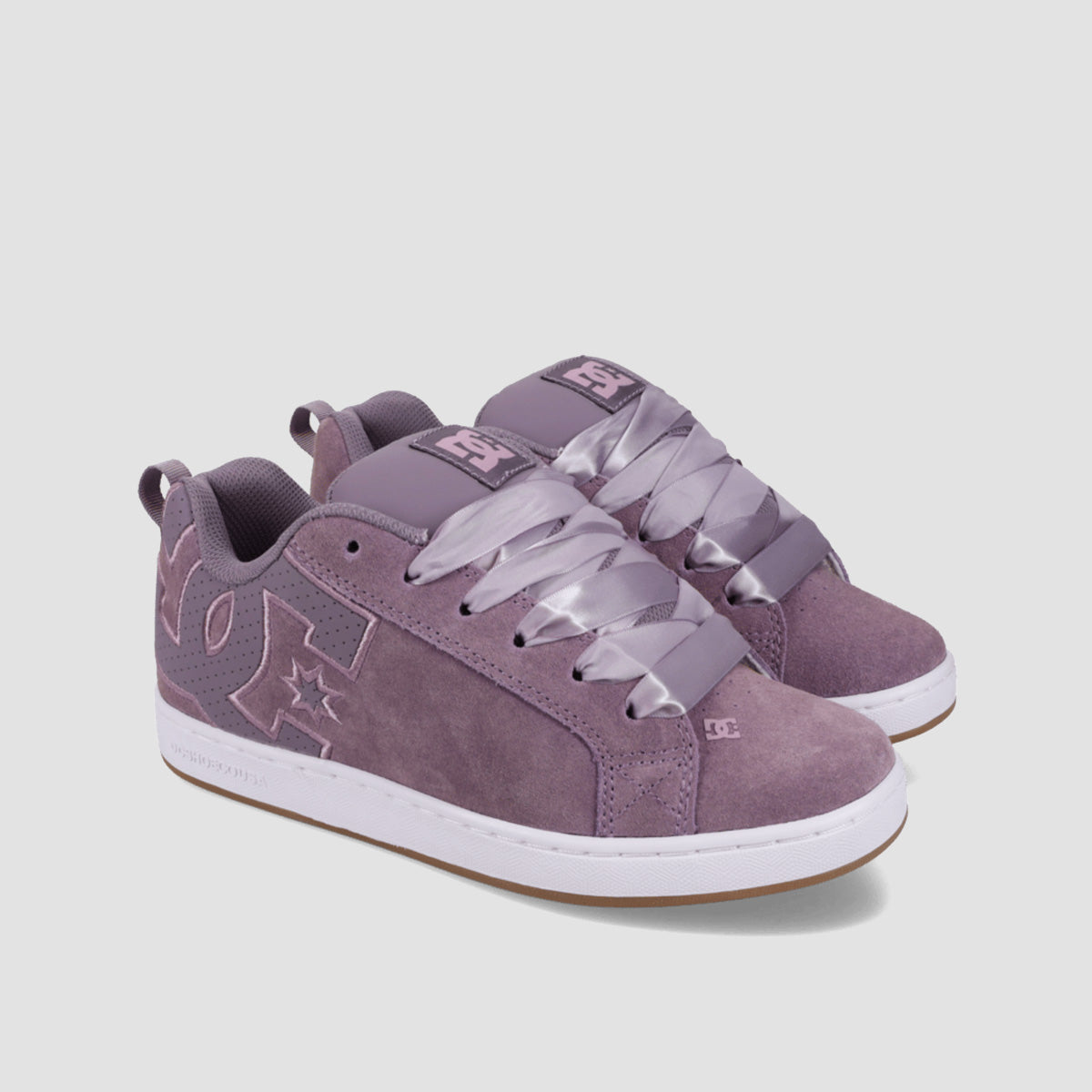 DC Court Graffik Shoes - Lilac/Lavender/Gum - Womens