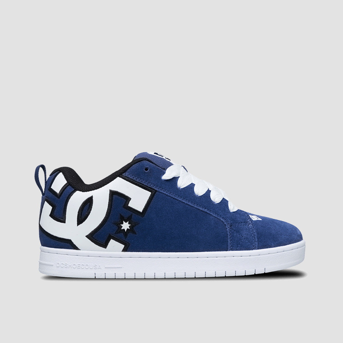 DC Court Graffik Shoes - Navy/White