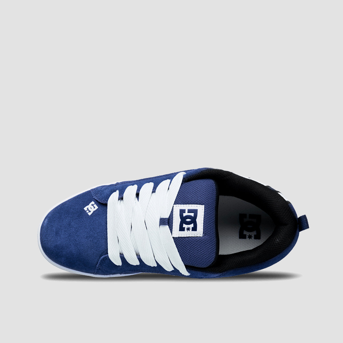DC Court Graffik Shoes - Navy/White