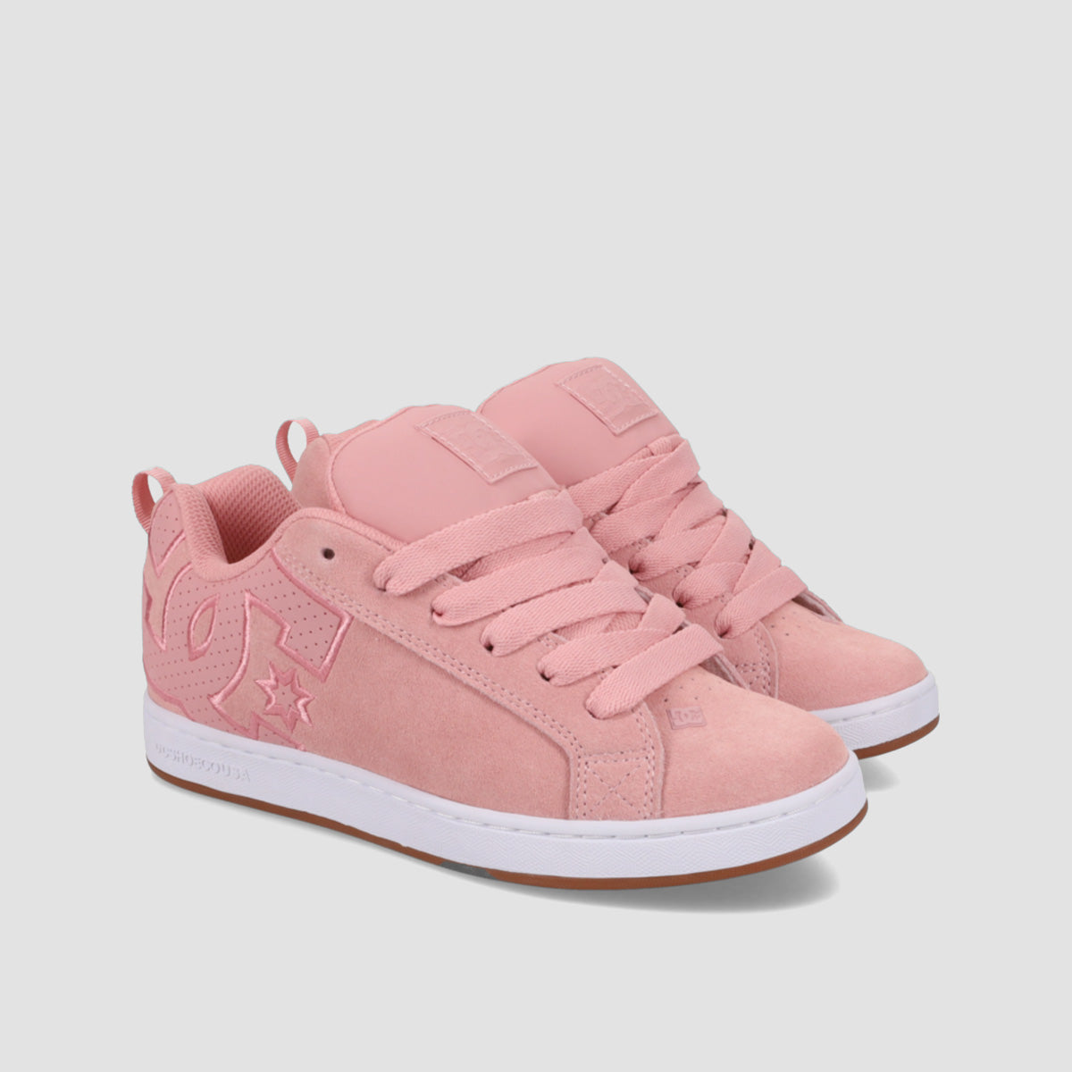DC Court Graffik Shoes - Pink/White - Womens