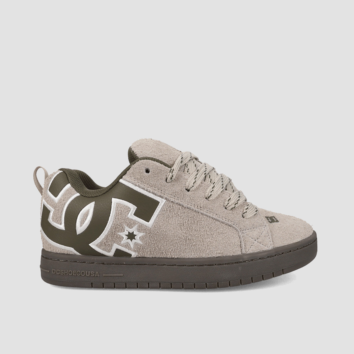 DC Court Graffik Shoes - Taupe/Olive