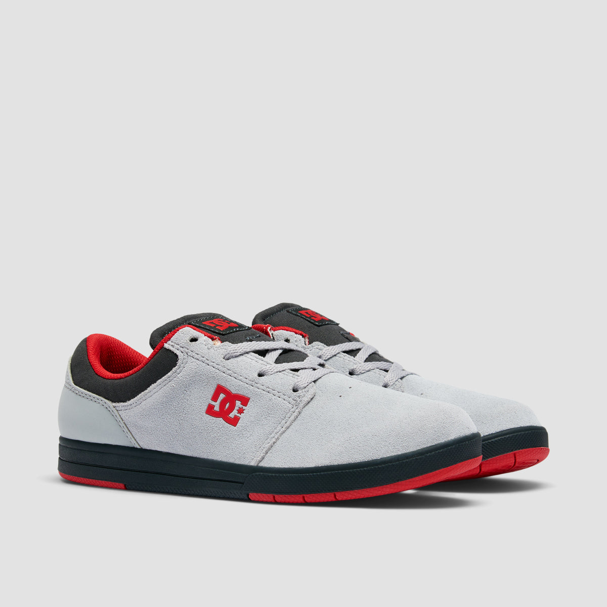 DC Crisis 2 Shoes - Grey/Red - Kids