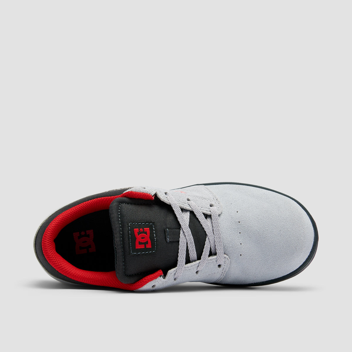 DC Crisis 2 Shoes - Grey/Red - Kids