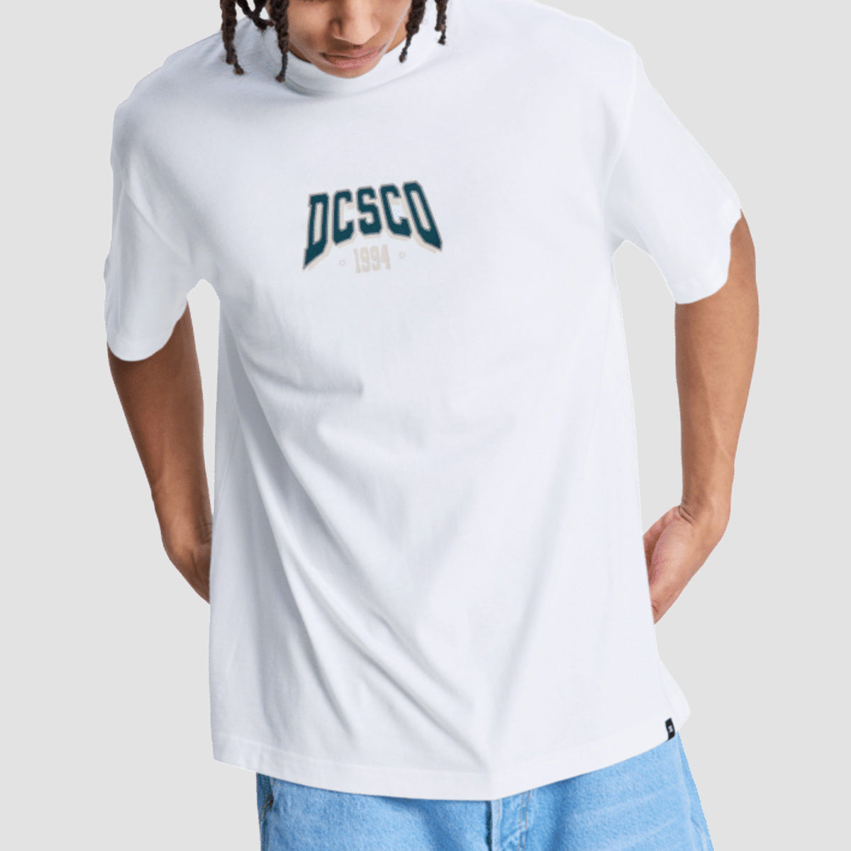 DC Crown College T-Shirt White