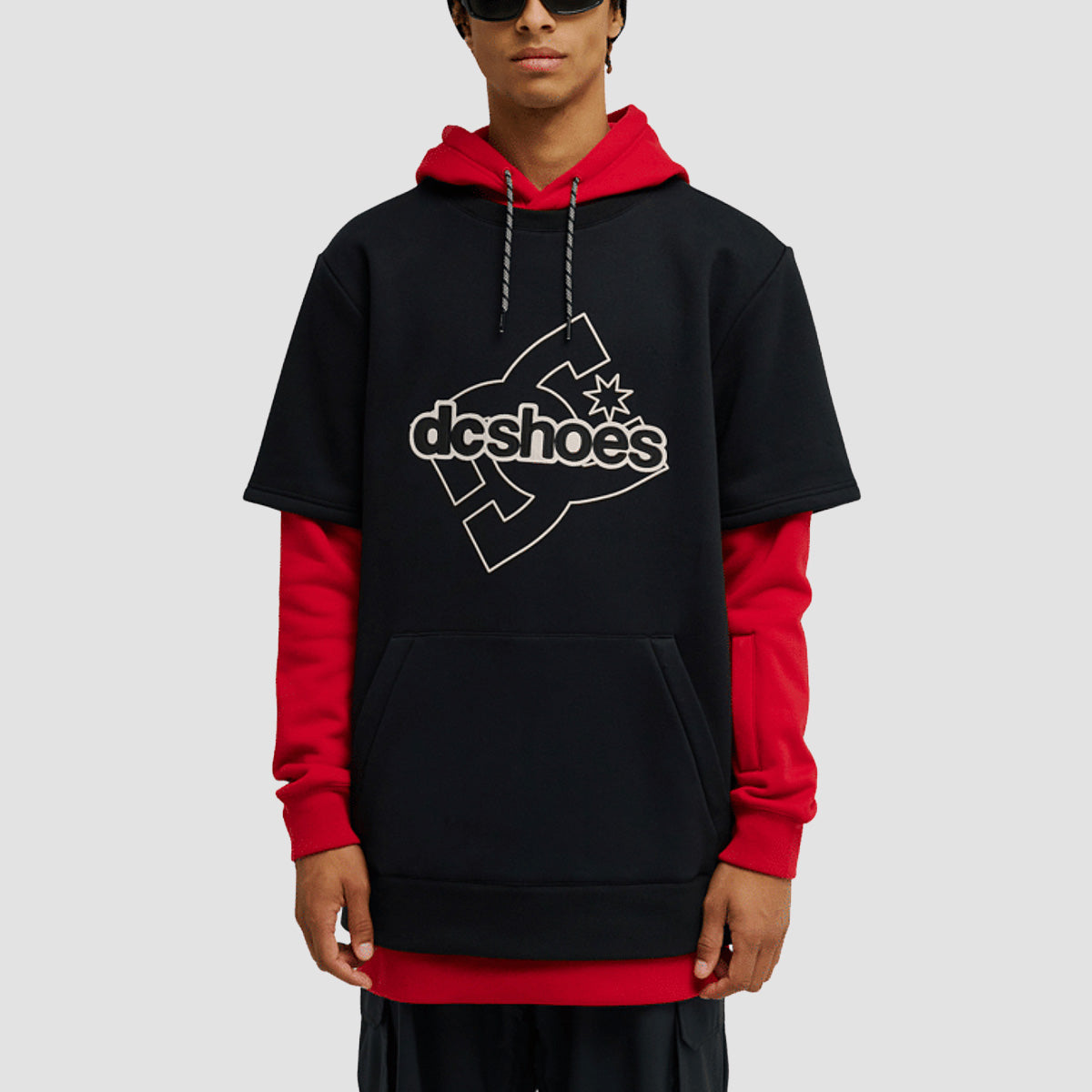 DC Dryden Snow Pullover Hoodie Black
