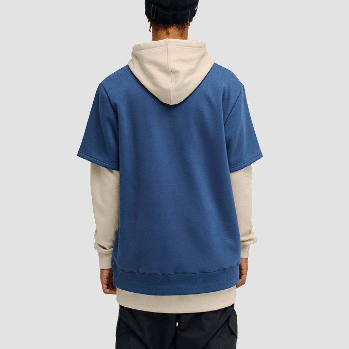 DC Dryden Snow Pullover Hoodie Dark Denim