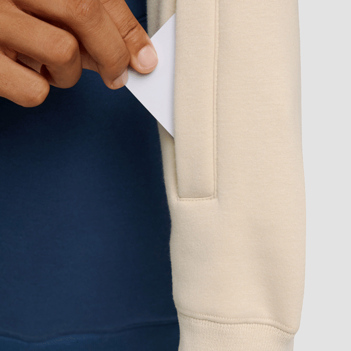 DC Dryden Snow Pullover Hoodie Dark Denim