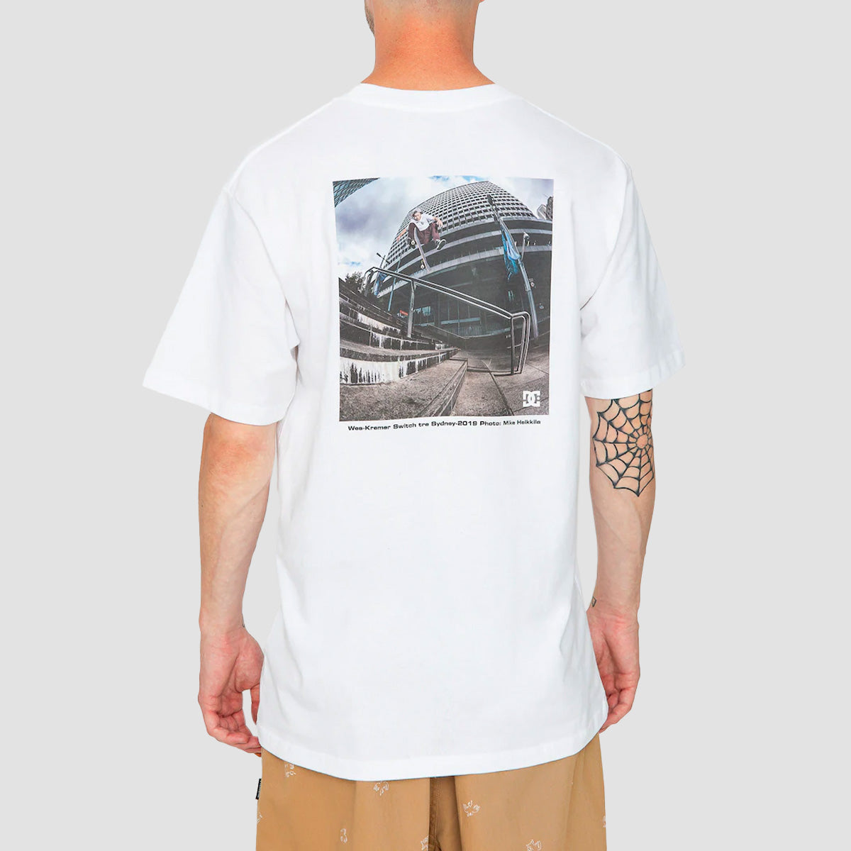 DC Heikkila SW 360 Flip T-Shirt White