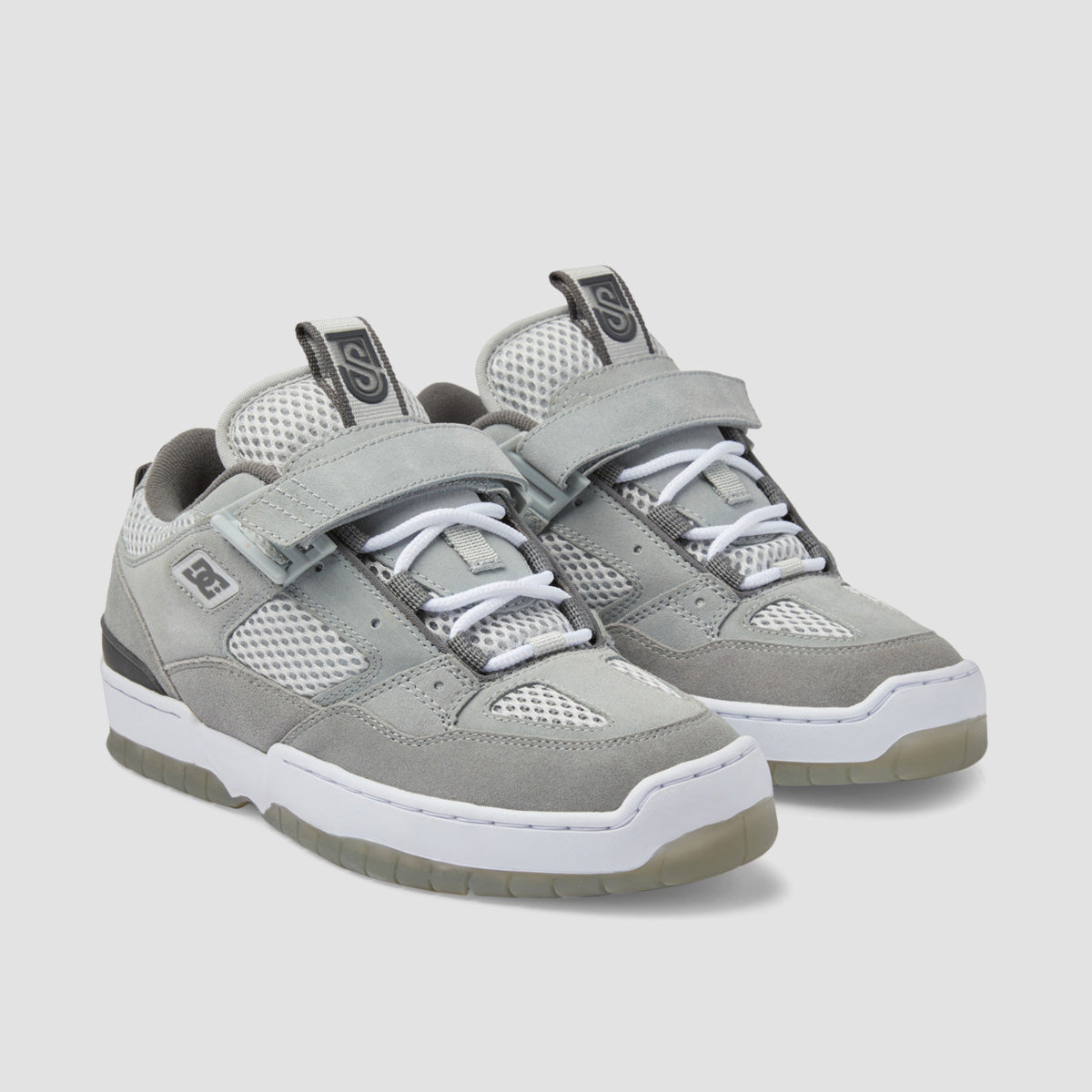 DC JS 1 Shoes - Grey/Grey/Grey