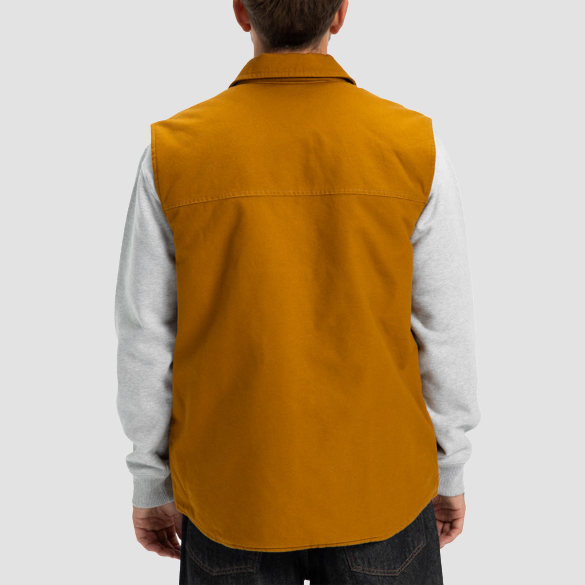 DC Keyless Vest Jacket Golden Brown