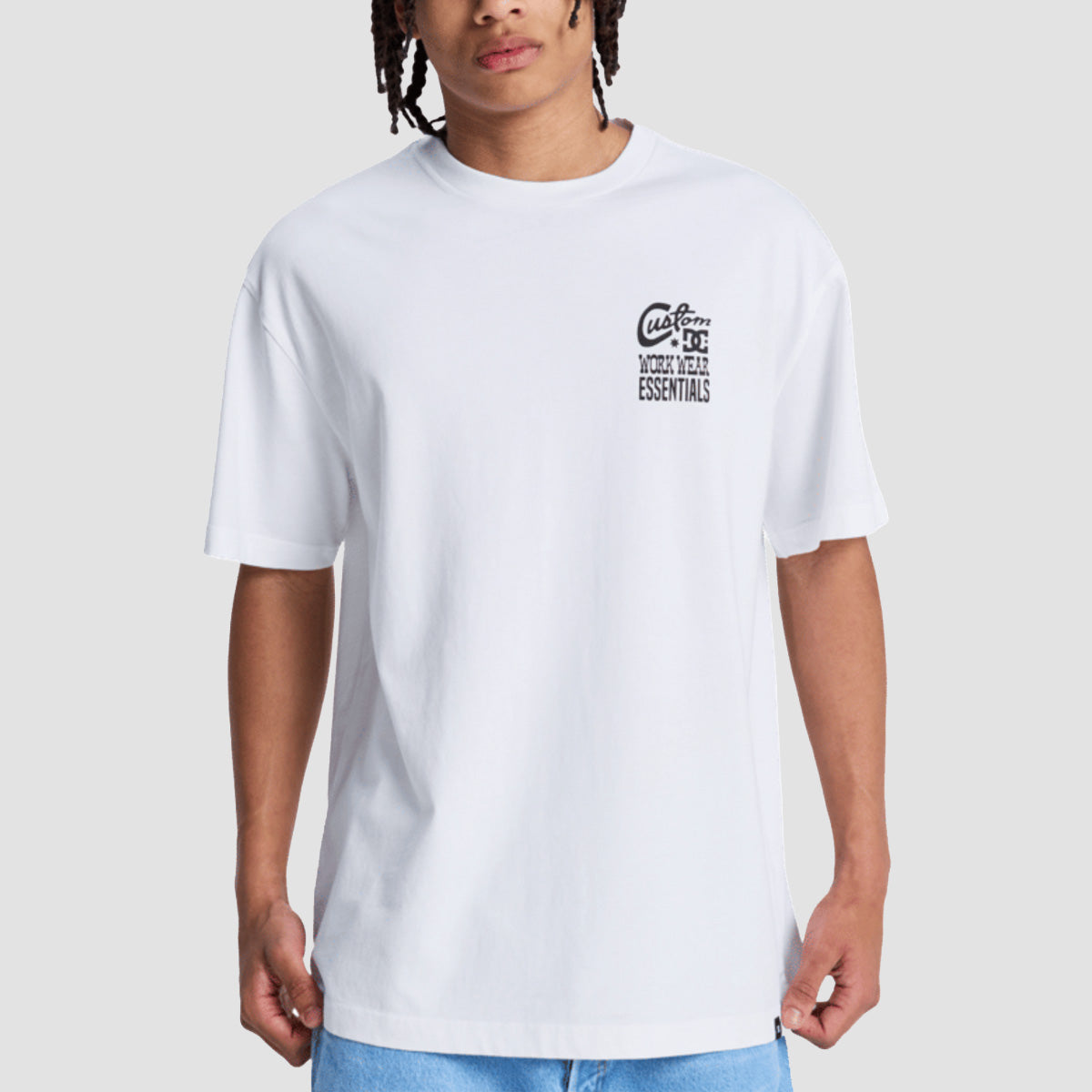 DC Knotted T-Shirt White
