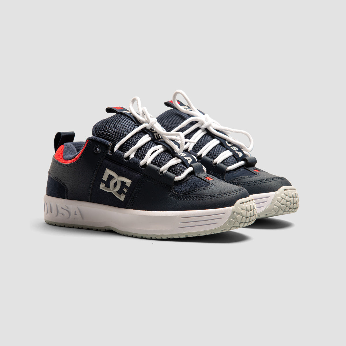 DC Lynx OG Shoes - Navy/Red