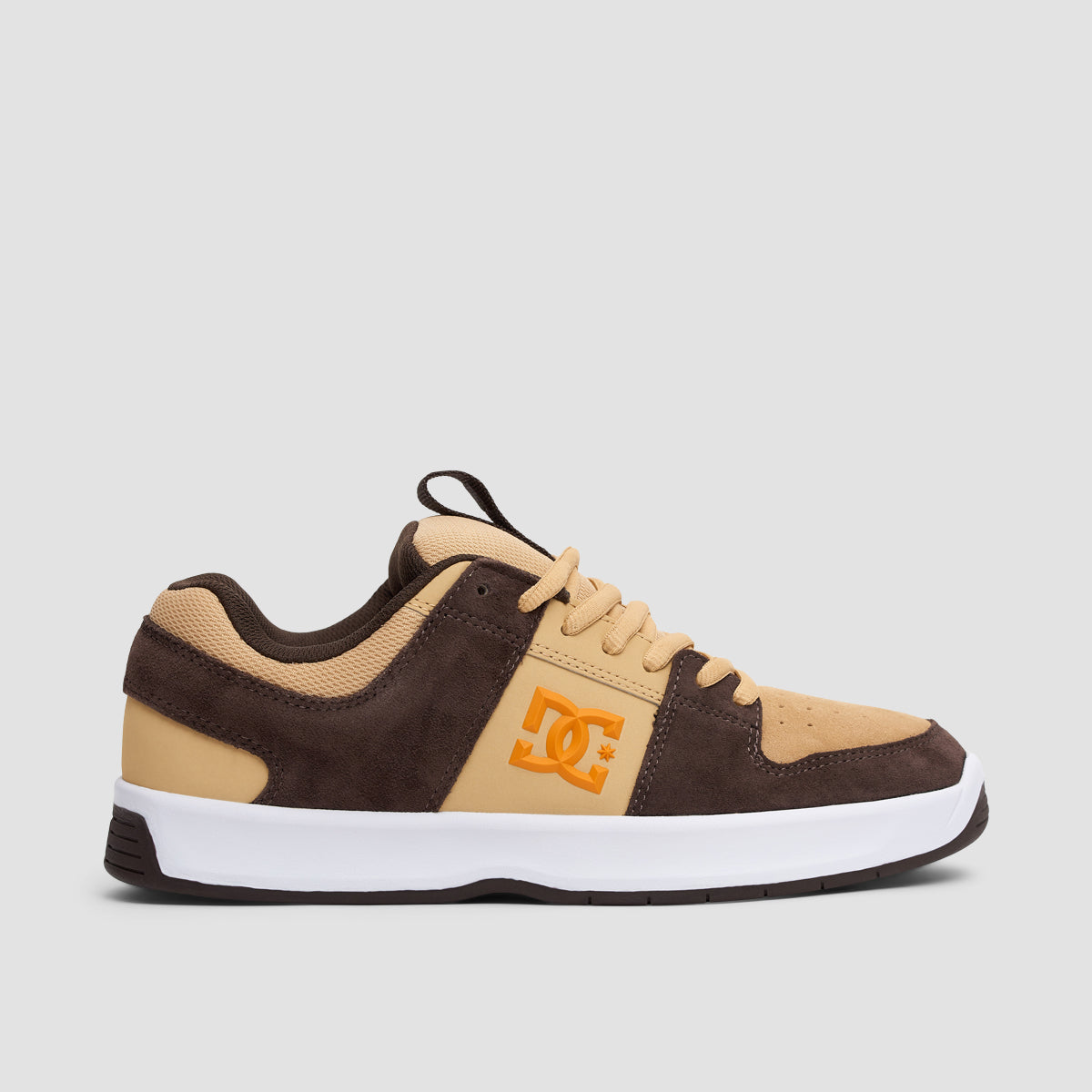 DC Lynx Zero S Shoes - Brown/Brown/Orange