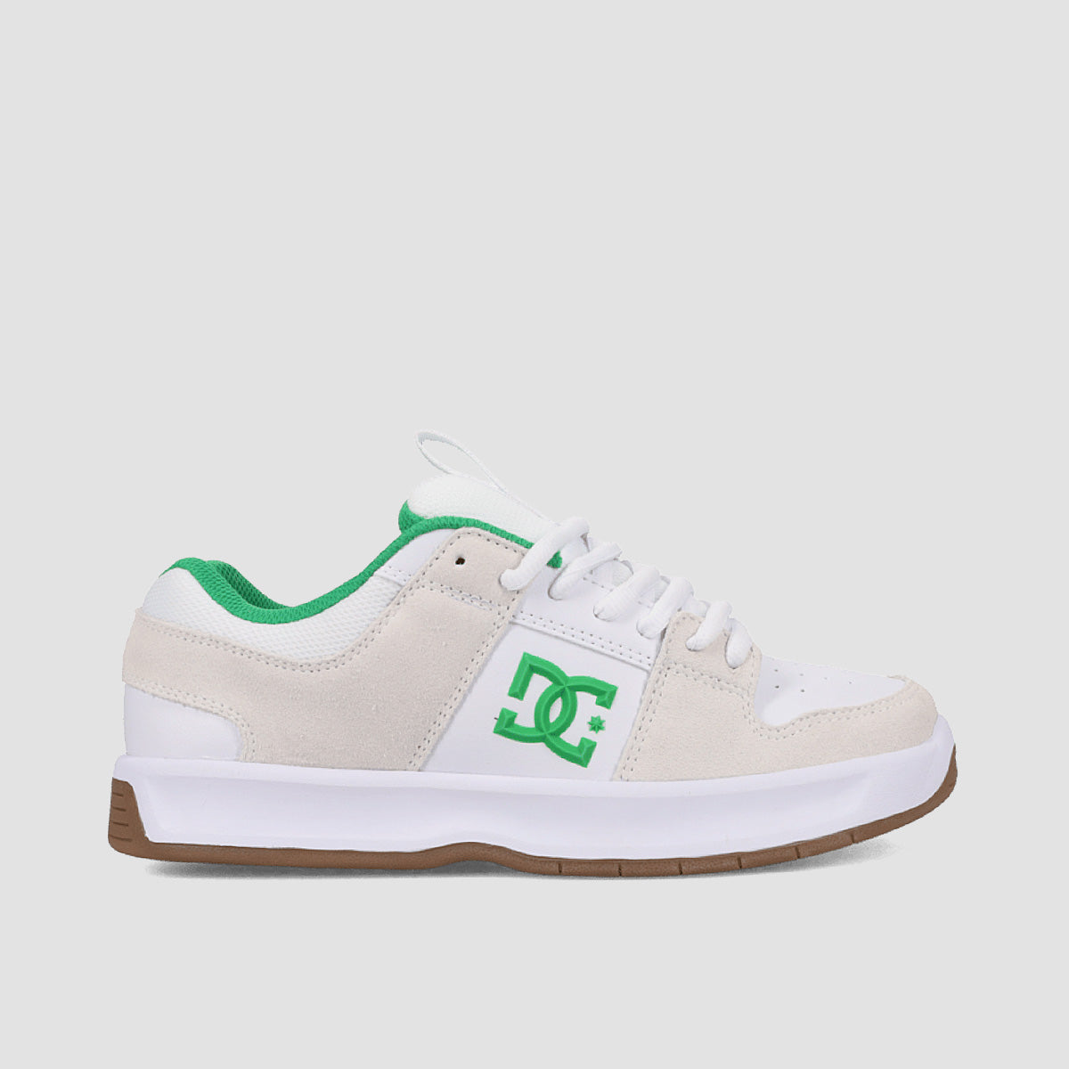 DC Lynx Zero Shoes - White/Green/Gum