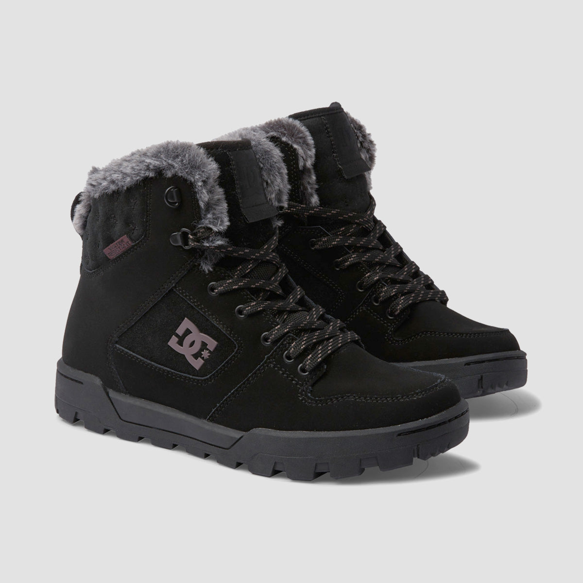 DC Manteca 4 Boots - Black/Grape - Womens