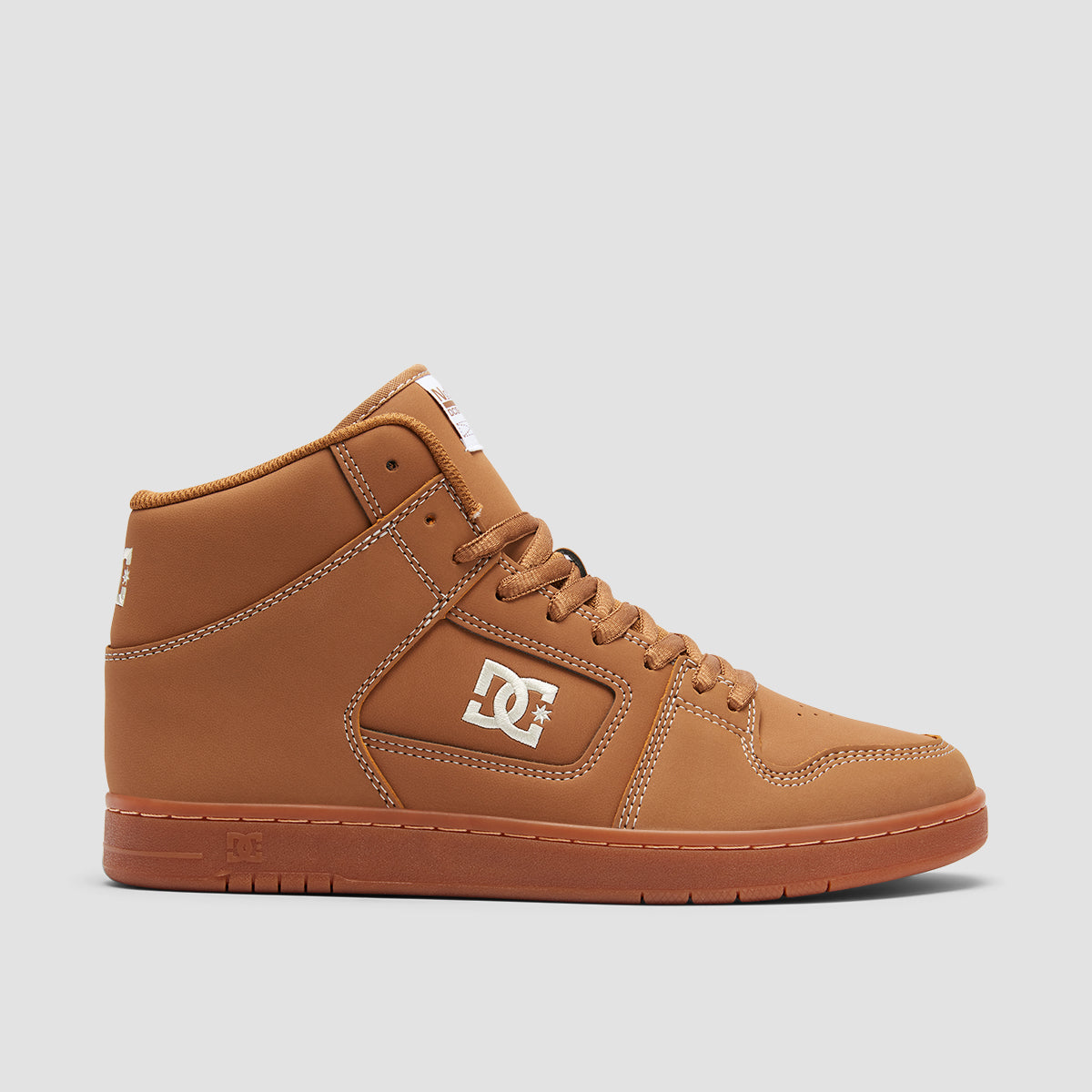 DC Manteca 4 LX High Top Shoes - Brown/Brown/White