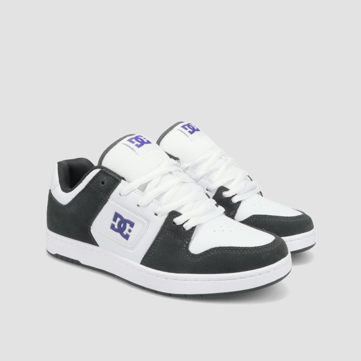 DC Manteca 4 Shoes - Grey/White/Purple