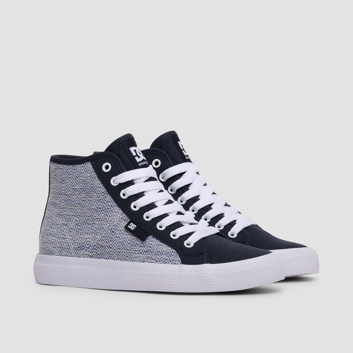 DC Manual Hi TXSE Shoes - Blue/White - Womens