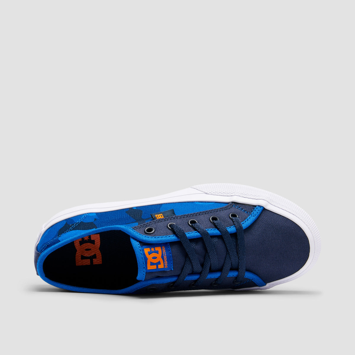 DC Manual Shoes - Shady Blue/Orange - Kids