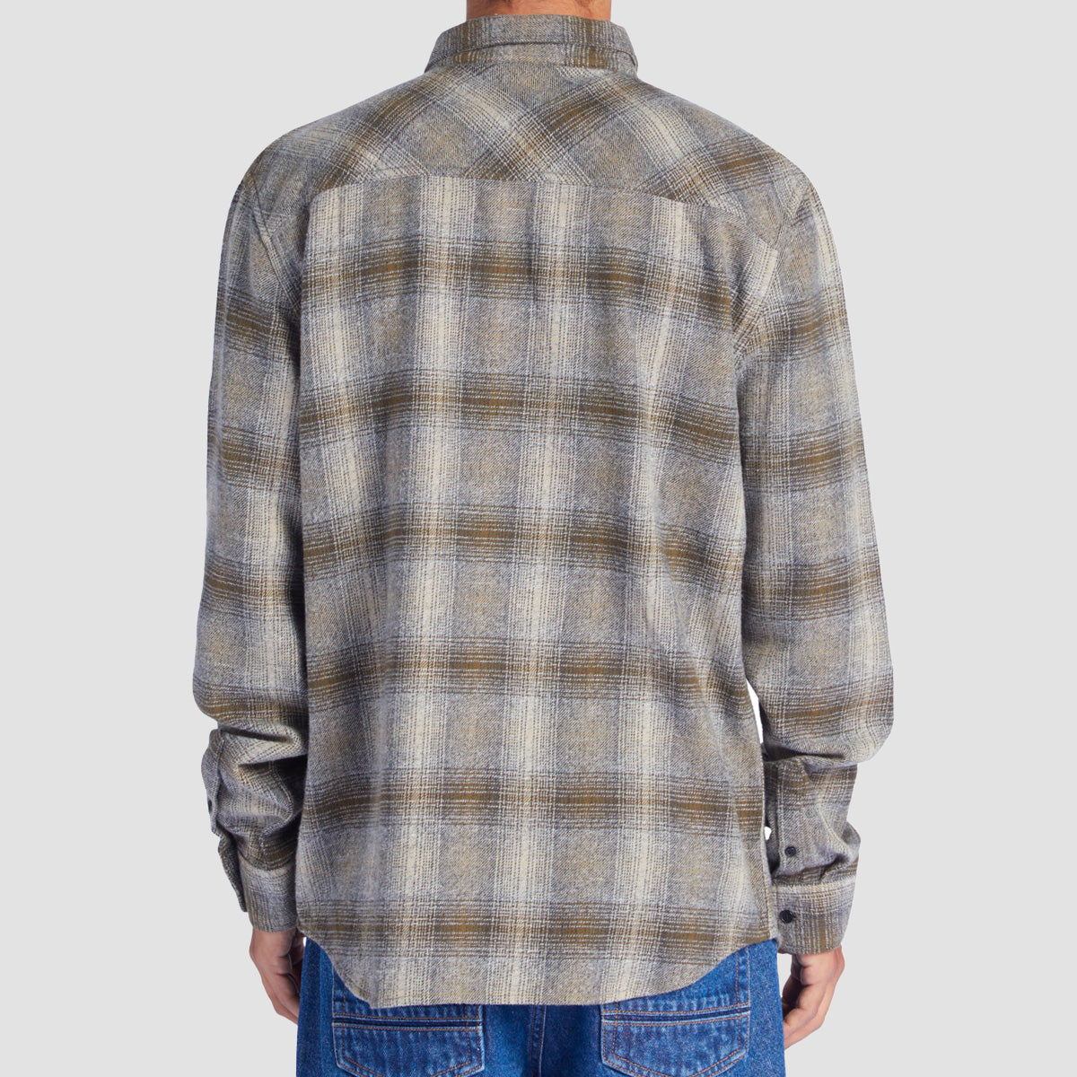 DC Marshal Flannel Longsleeve Shirt Capers/Plaza Toupe