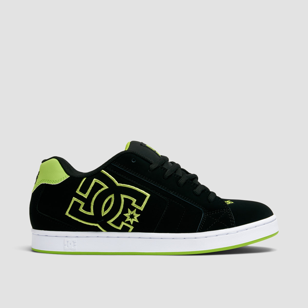 DC Net Shoes - Black/Lime Green